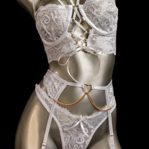 Conjunto liguero cintas