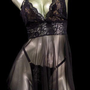 Babydoll negro